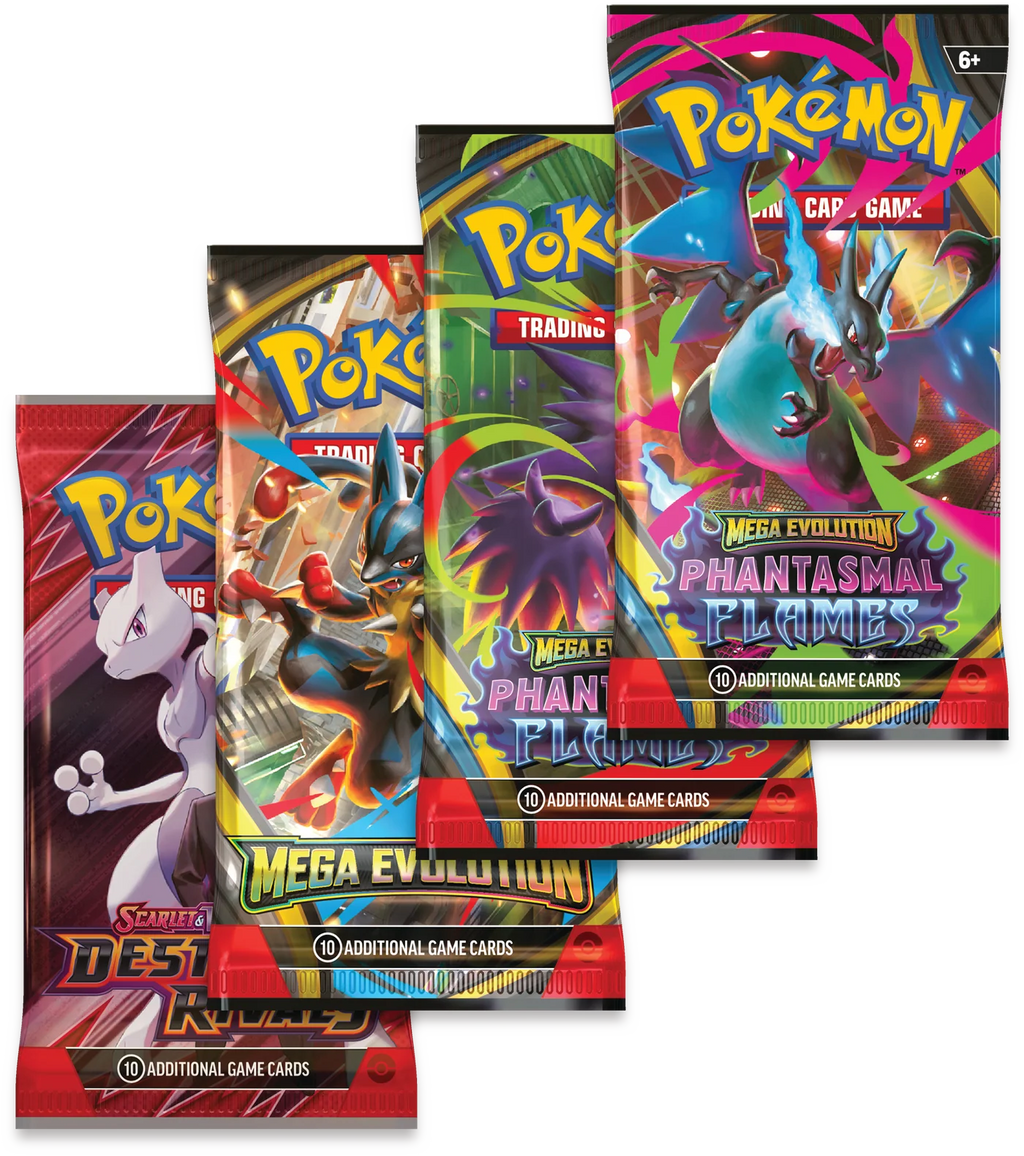 POKEMON TCG MEGA CHARIZARD Y TIN (INGLÉS)