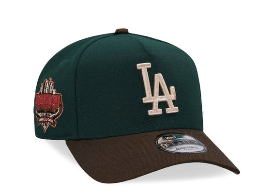 GORRA NEW ERA LOS ANGELES DODGERS 40TH ANNIVERSARY DARK GREEN TWO TONE 9FORTY A FRAME SNAPBACK