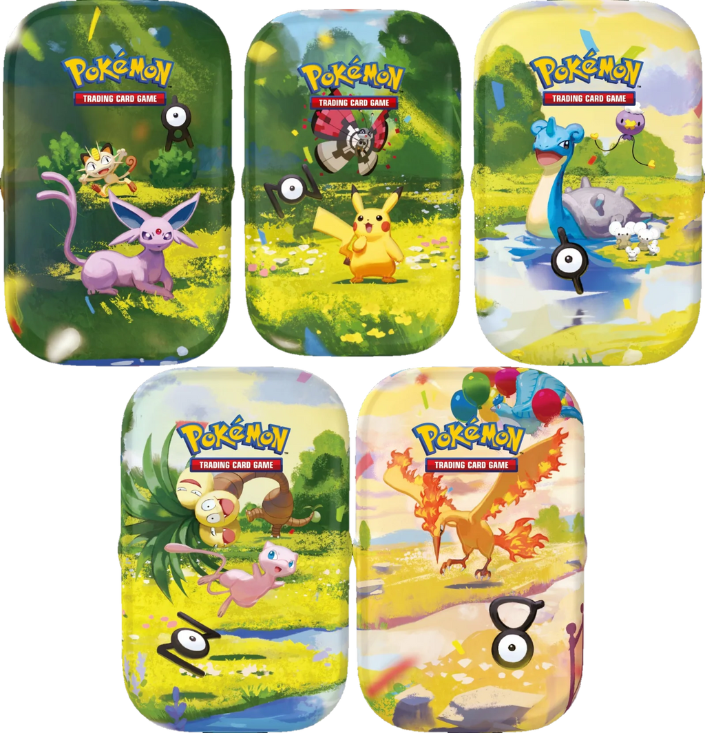 POKEMON TCG MINI TIN 30TH CELEBRATION (INGLES) (SE ENVÍA ALEATORIO)