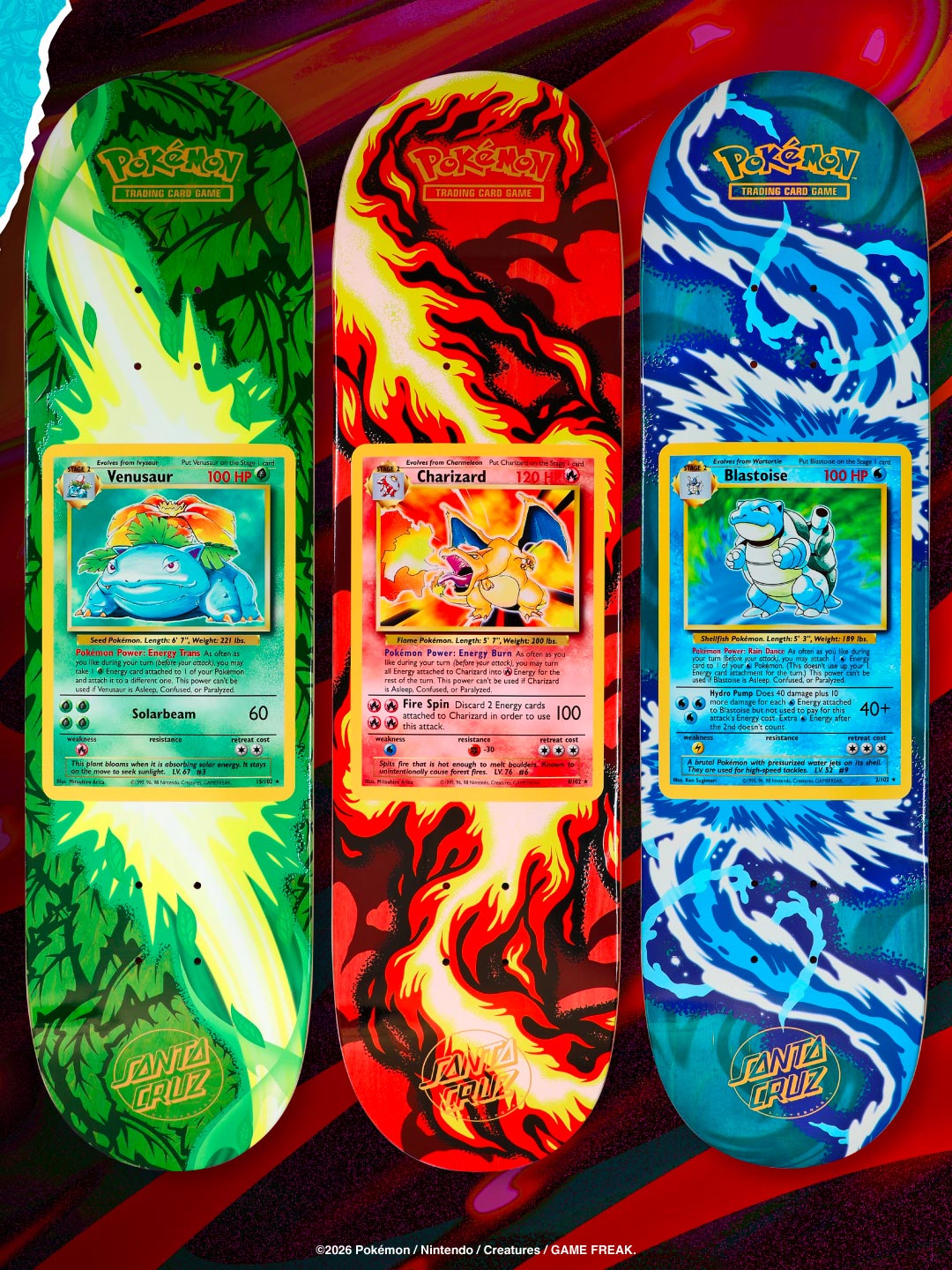 POKEMON x SANTA CRUZ SKATEBOARD BLIND BAG