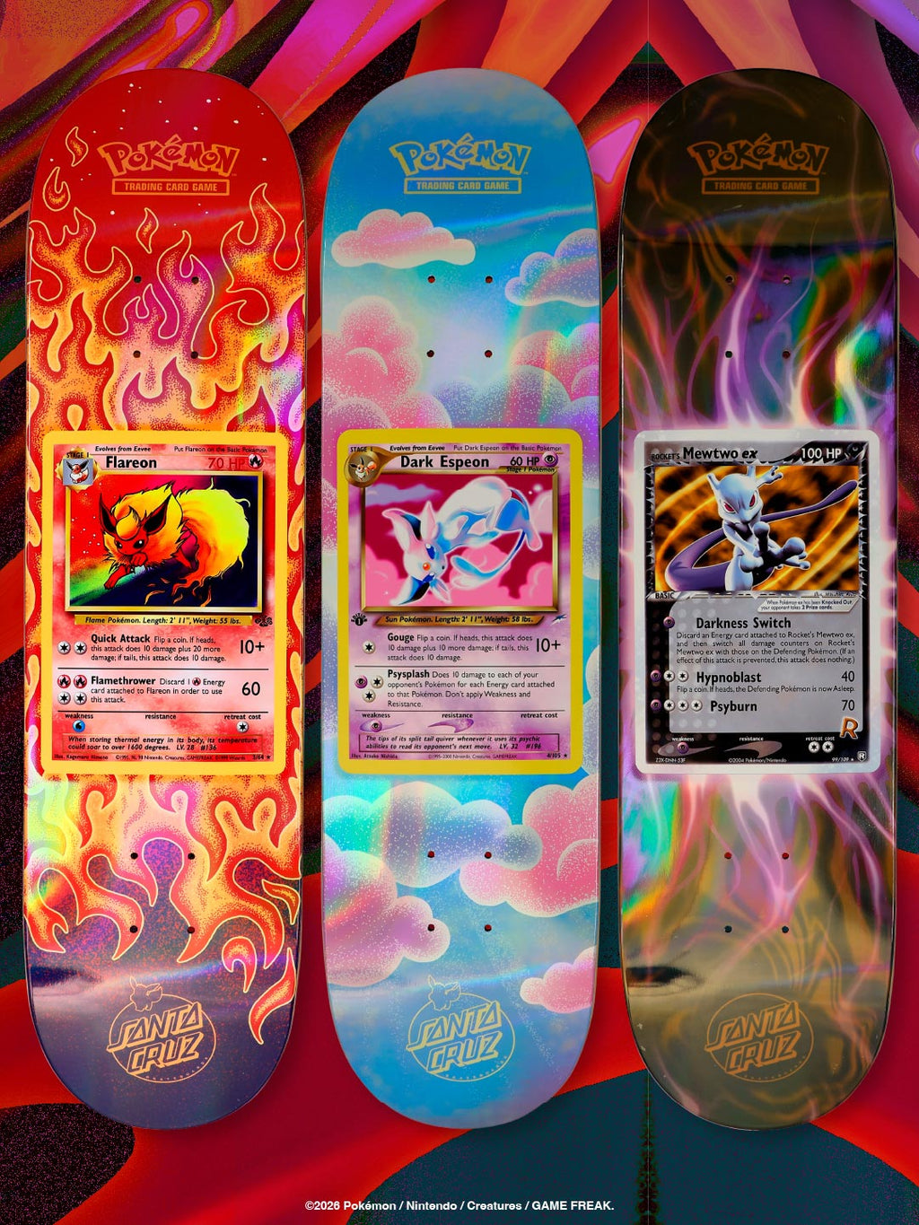 POKEMON x SANTA CRUZ SKATEBOARD BLIND BAG
