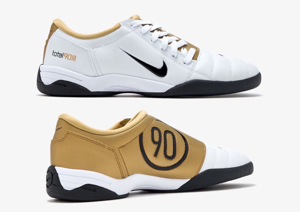 NIKE TOTAL 90 WHITE GOLD