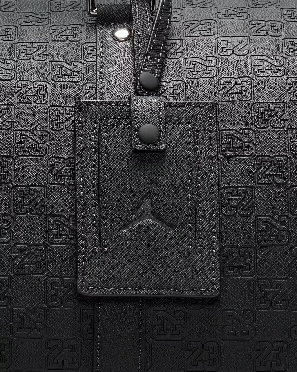MALETA JORDAN DUFFEL MONOGRAM BLACK 40L