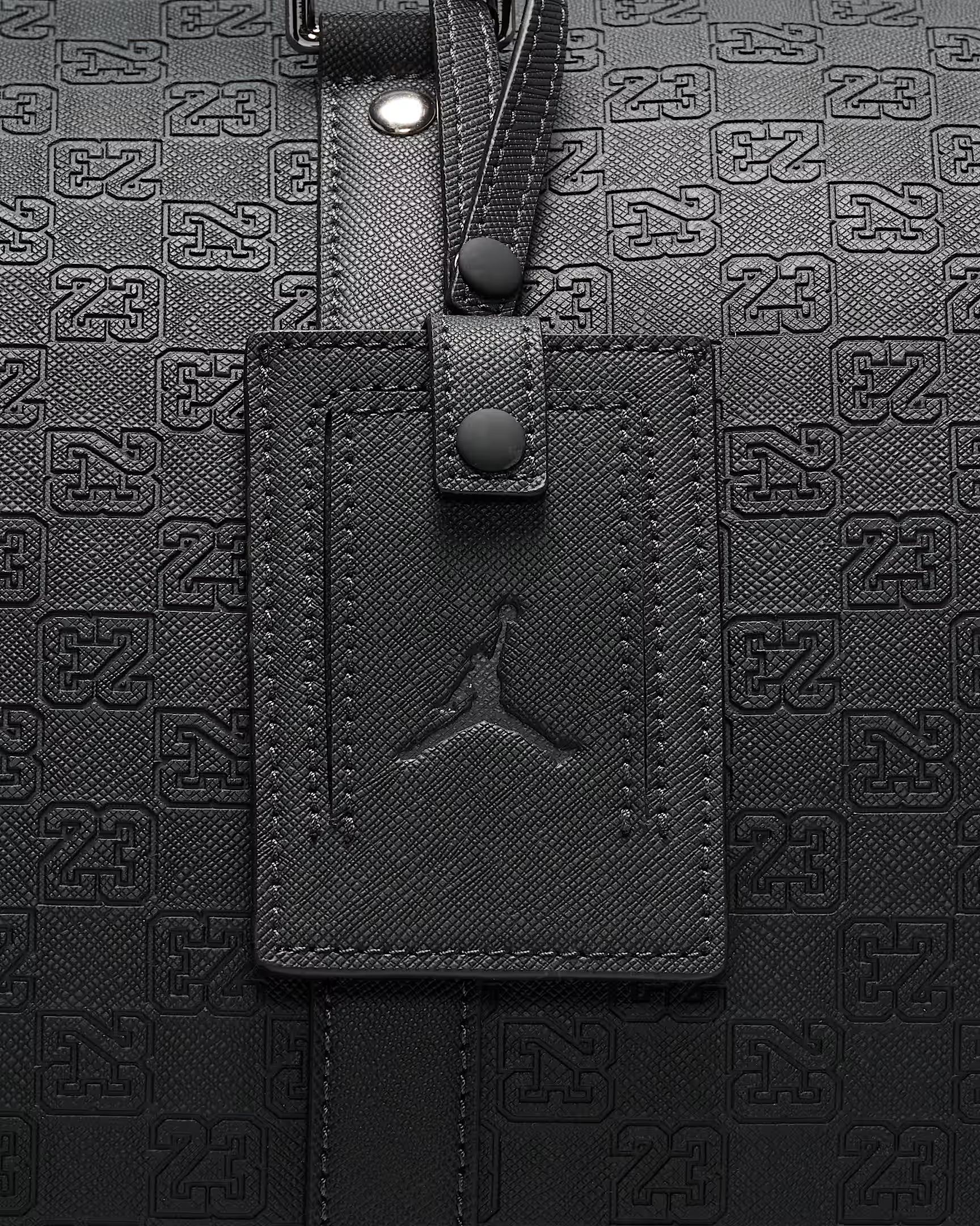 MALETA JORDAN DUFFEL MONOGRAM BLACK 40L