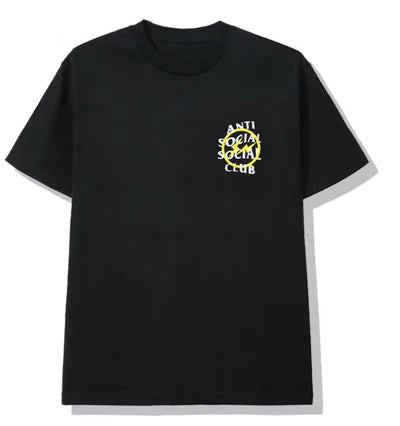 CAMISETA ANTI SOCIAL SOCIAL CLUB X FRAGMENT YELLOW LOGO