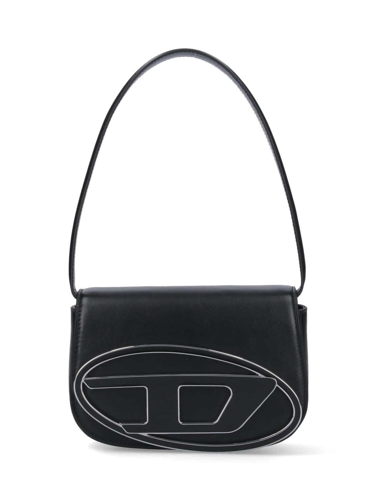 BOLSO DE HOMBRO DIESEL 1DR BIG LOGO BLACK (POR PEDIDO)