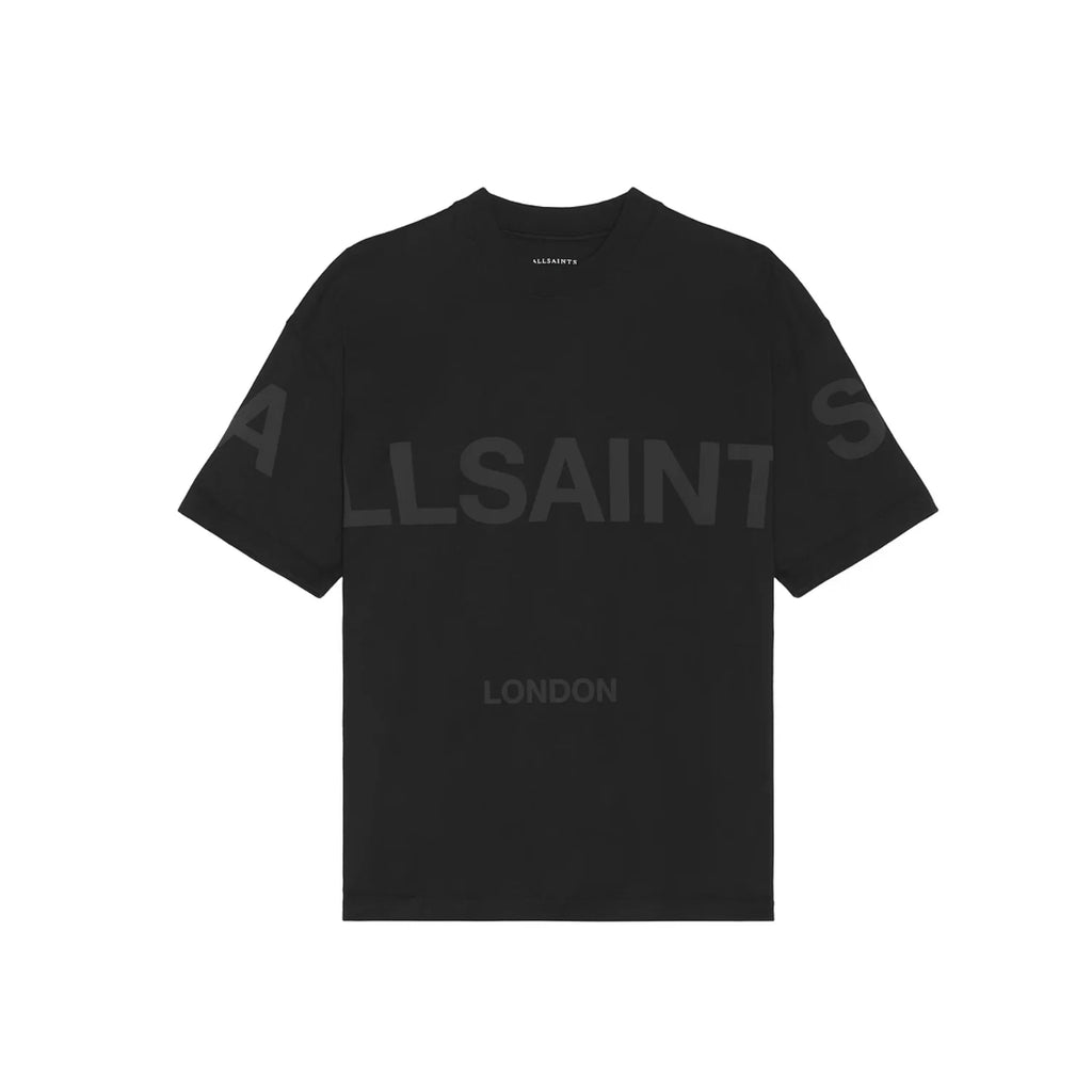 PLAYERA ALLSAINTS BIGGY CREWNECK BLACK