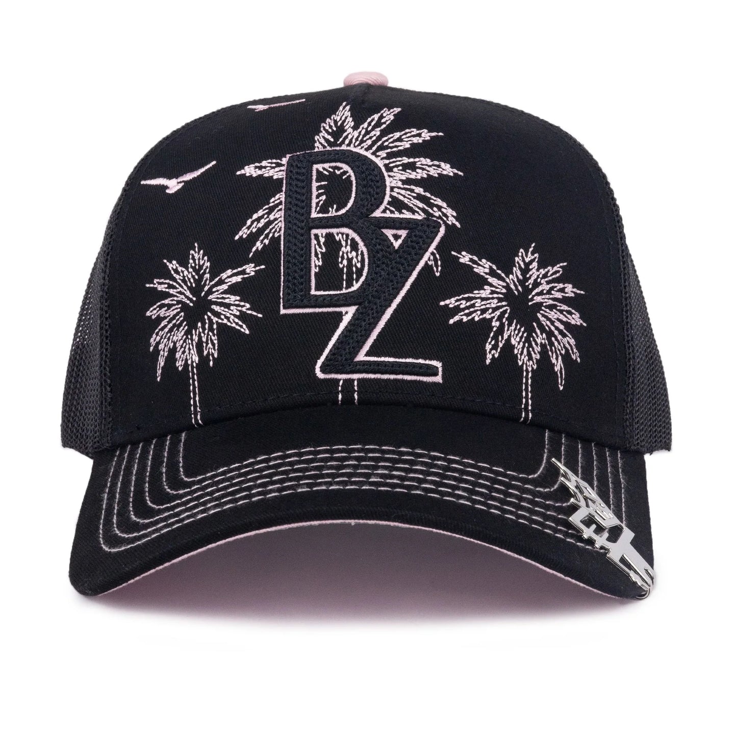 GORRA BAEZ MIAMI PINK BLACK