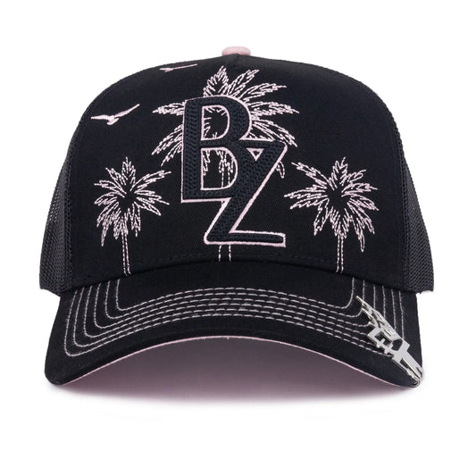 GORRA BAEZ MIAMI PINK BLACK