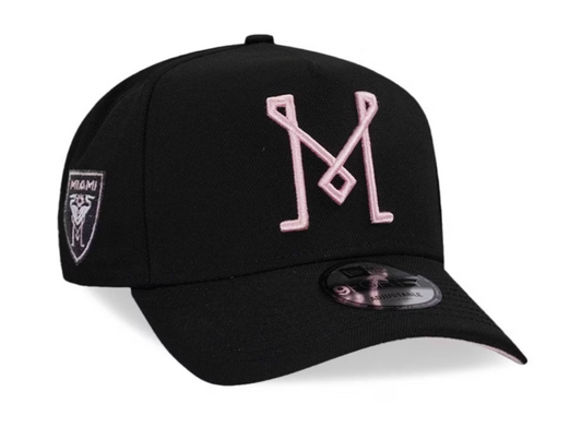 GORRA NEW ERA INTER MIAMI BLACK PINK EDITION