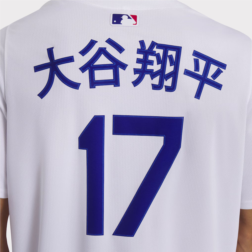 JERSEY NIKE LOS ANGELES DODGERS SHOHEI OHTANI KANJI HOME (POR PEDIDO)