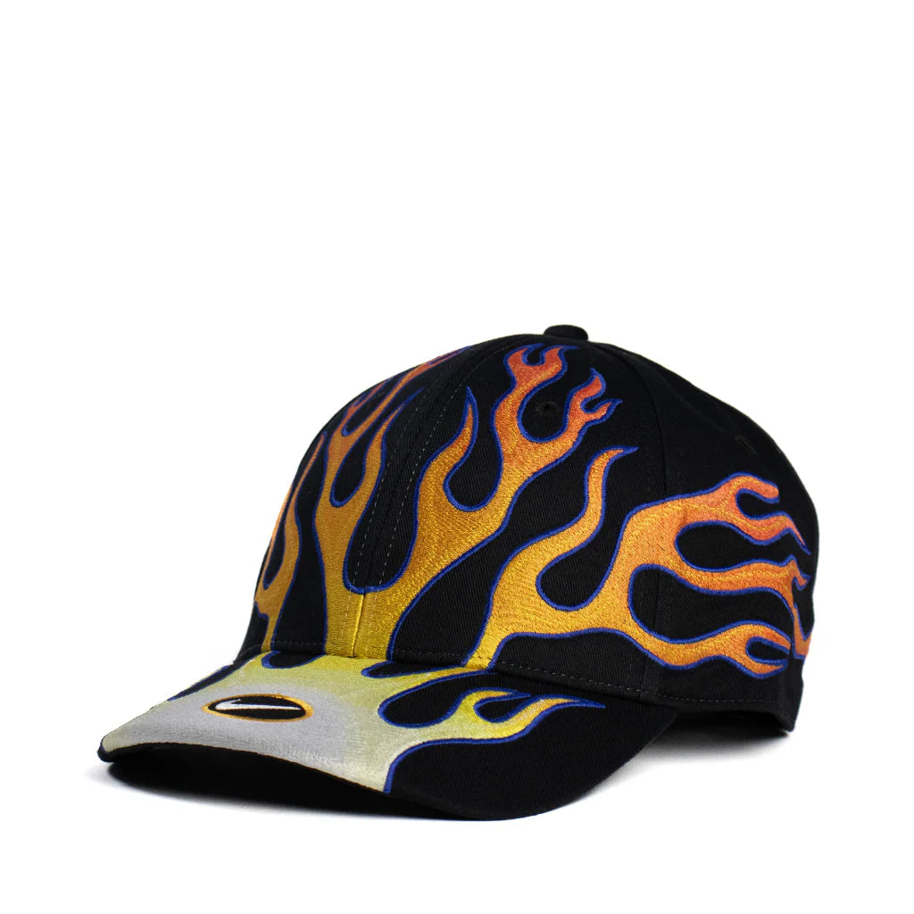 GORRA NIKE CLUB OG BLACK FLAMES