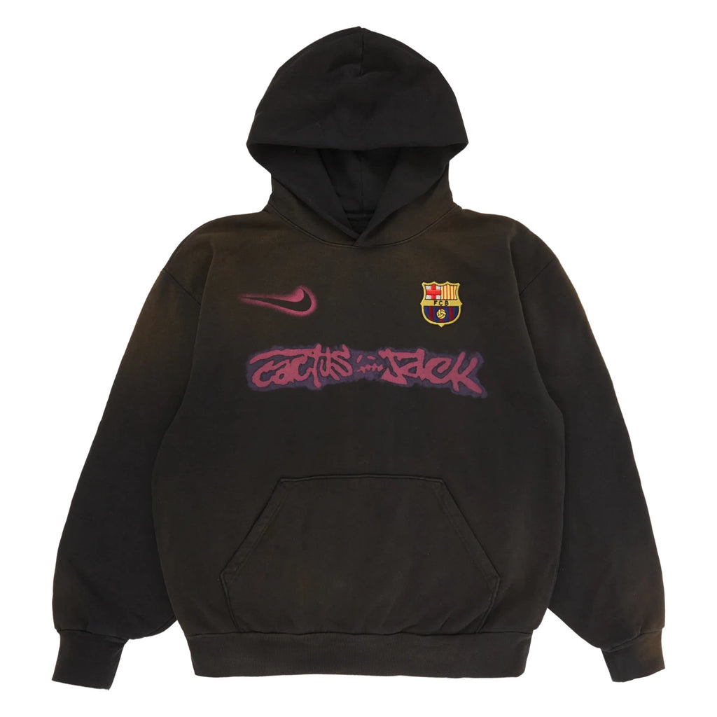 HOODIE TRAVIS SCOT x F.C. BARCELONA SPRAY LOGO (POR PEDIDO)