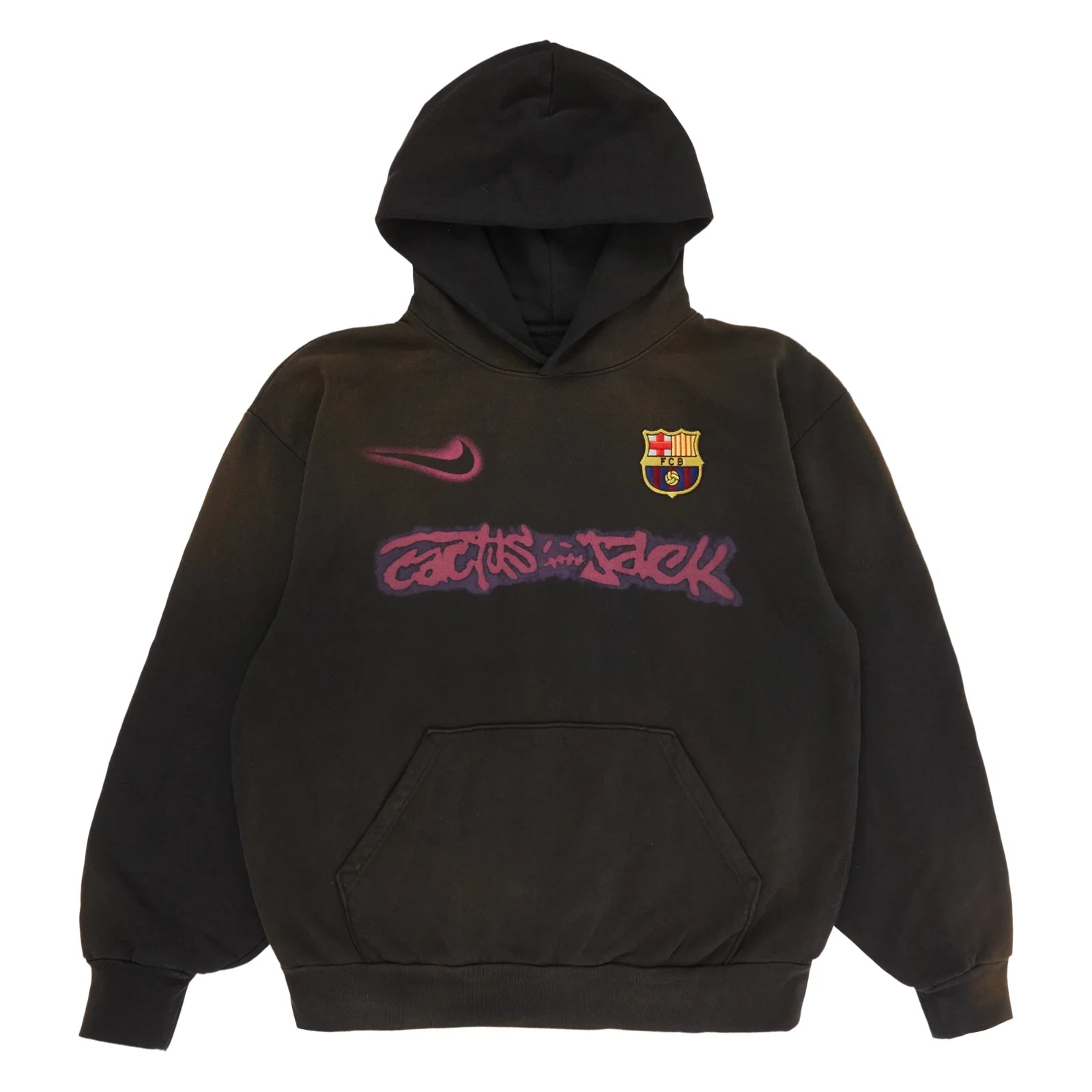 HOODIE TRAVIS SCOT x F.C. BARCELONA SPRAY LOGO (POR PEDIDO)