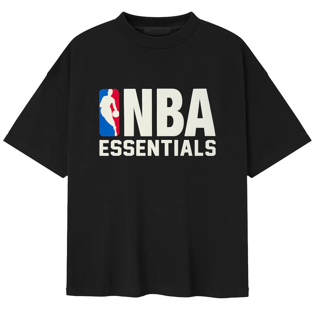 PLAYERA ESSENTIALS FEAR OF GOD x NBA BLACK 90s